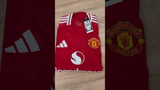 Manchester United Home Shirt unboxing 2425 Adidas HeatRdy AUTHENTIC Snapdragon MUFC [upl. by Malanie205]