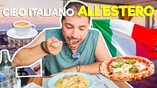 MANGIAMO CIBO ITALIANO allESTERO per 24 ORE [upl. by Eiryk544]