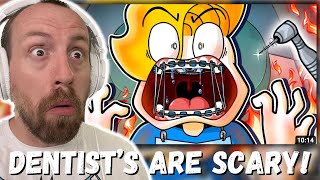 DENTISTS ARE SCARY Haminations My Dentist Disasters REACTION [upl. by Aseeral149]