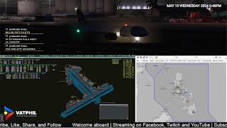 VATSIM ATC  MNL CTR [upl. by Gaelan]