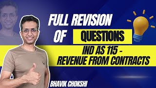 IND AS 115 REVENUE  FULL REVISION with IMPORTANT QUESTIONS [upl. by Desiree]