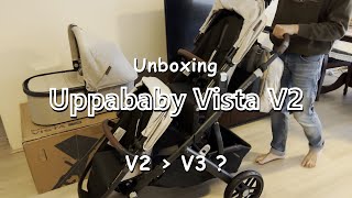 Unboxing the Uppababy Vista V2 and why its better than the V3 [upl. by Fablan]