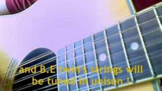 How to tune a 12string guitar  commented lesson [upl. by Grose90]