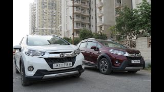 Honda WRV S  Petrol  Inside City Mileage Test  Hindi [upl. by Enomyar460]