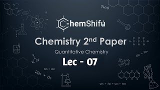 পরিমাণগত রসায়নLec07Quantitive Chemistry  HSC Chemistry 2nd PaperChapter 3 [upl. by Dloniger]