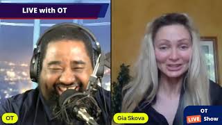 Interview Actress Stunt Woman Model and Filmmaker Gia SkovaOT Radio Show [upl. by Eikcuhc]