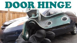 How to Replace a Car Door Hinge [upl. by Joel]