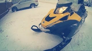 SkiDoo Skandic SWT 600 ETEC 115hp  Снегоход рулю [upl. by Terrena16]