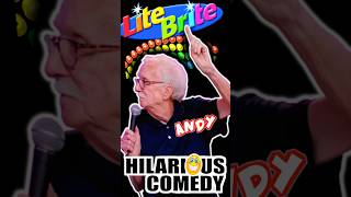 Funniest Comedian Andy Huggins  Lite Brite 😜🤣 shorts funny comedy [upl. by Leffen]