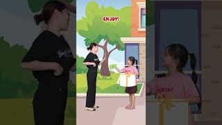 Bé học tiếng Anh qua hoạt hình không nóng vội Dont be hasty  Videos and cartoon for baby shorts [upl. by Ymmac]