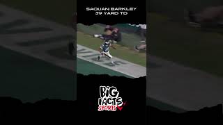 Saquon Barkley Breaks Free for a 39Yard TD Run Against the Commanders [upl. by Dnalevelc]