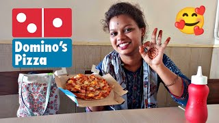 Dominos Pizza 😍  Vlog  Gurudwara Nanded  Food Vlog 😍  Dominos Pizza Making [upl. by Nylrac120]