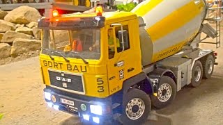 10kSubscriber SPECIAL Big RC Truck Action MAN MB Arocs Liebherr v [upl. by Trow]