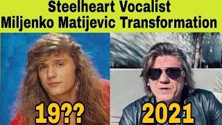 Steelheart Vocalist Transformation Miljenko Matijevic  19802021 [upl. by Illoh]