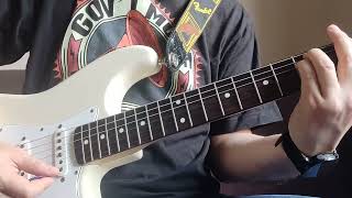 Snowy White  quotBird of Paradisequot guitar cover  Fender Stratocaster [upl. by Alyson896]