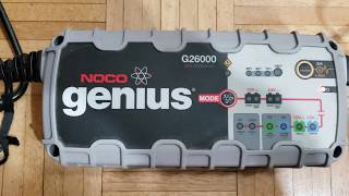 Noco Genius G26000 Battery Charger  Used for Large Solar Battery or 24V M1009 CUCV Chevy Blazer [upl. by Collyer]