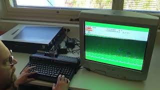 Bazookarrots gameplay on MSX2 [upl. by Einnoc]