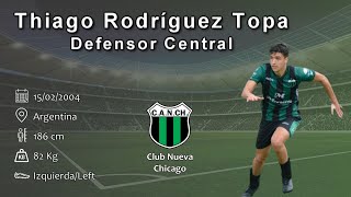 Thiago Rodríguez Topa  Reserva Chicago 2024 [upl. by Ewold]