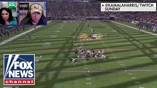 AOC Tim Walz attempt to play ‘Madden’ on Twitch livestream [upl. by Okiruy576]