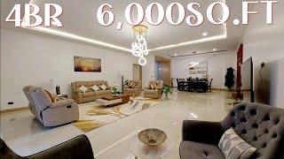 INSIDE a 6000SQ FT 4 Bedrooms Spring Valley Apartment For Sale  With a Yoga Studio  Squash Court [upl. by Akkahs]