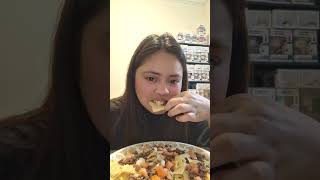 Simple Nachos Mukbang 😋 💙 [upl. by Bluefield]