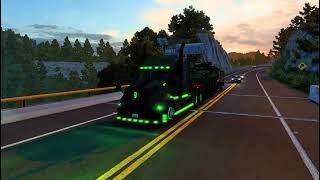 Kenworth T680 General Por Mexico Transportando Tanque Militar [upl. by Kendy]