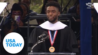 Chadwick Bosemans powerful Howard University commencement speech FULL  USA TODAY [upl. by Mccollum]