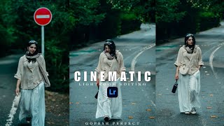 Cinematic Lightroom Editing Tutorial  Lightroom Gopesh Perfect [upl. by Ahselet]