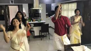 Jimikki Kammal song in home onam celebration [upl. by Tilford]