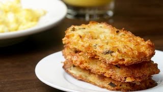 Cheesy Baked Hash Brown Patties [upl. by Mehitable]