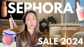 Sephora Sale Fall 2024  My Recommendations Kosas Tarte Bumble and Bumble Saie Rare Beauty [upl. by Nij297]