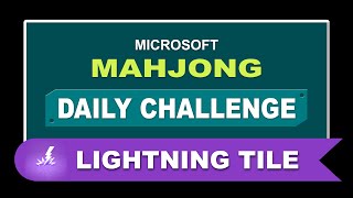 Microsoft Mahjong Daily Challenge October 8 2024  Lightning Tiles  Medium [upl. by Mcmath]