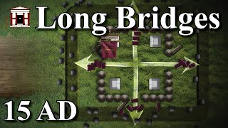 The Battle at the Long Bridges Pontes Longi 15 AD ⚔️  Arminius Great Revolt Part 2 [upl. by Eadmund]