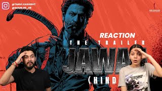 Jawan  Official Hindi Trailer Reaction  Shah Rukh Khan  Atlee  Nayanthara  Vijay S  Deepika [upl. by Helmut374]