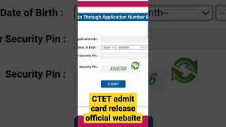 CTET Admit Card 2024 Kaise Download Kare  How To Download CTET Admit Card 2024 [upl. by Annaeel90]