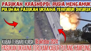 KABAR TERBARUKRASNOPOL RUSIA MENGAMUK PULUHAN PASUKAN UKR4IN4 TERKUBUR DI KURSKHARI INI [upl. by Cosenza]