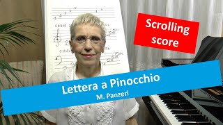 Lettera a Pinocchio  M Panzeri [upl. by Champ]