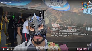 KOMANDER COMENTA SU SENTIR SOBRE TRIPLEMANIA XXXII [upl. by Ayiak]