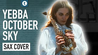 Yebba  October Sky  Saxophone Cover  Alexandra Ilieva  Thomann [upl. by Lledner]