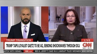 On CNN Duckworth Discusses Her Concerns with Trumps Controversial Nominations [upl. by Maynard]