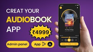 How To Make a Audiobook App  Flutter Audio Book App with Admin Panel [upl. by Airednaxela]