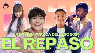 🌸 El Primer Gran Repaso a Eurovisión Junior 2024  España 4 canciones elegidas y los representantes [upl. by Frey]