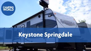 2017 Keystone Springdale RV Review  Construction  Features  RV Review [upl. by Wearing]