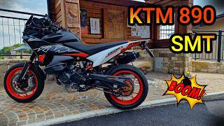 KTM 890 SMT  TEST CORONA 45T  4K  🇮🇹 [upl. by Ham405]