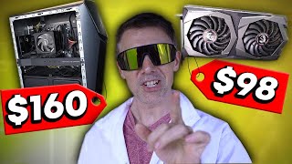 Buying Dirt Cheap USED PC Parts Aprils USED PC Parts Hunt [upl. by Gnues]