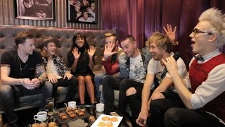 McBusted talk 5SOS The Vamps Touring amp Ellie Goulding [upl. by Violetta]