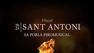 PIROMUSICAL DE SA POBLA  SANT ANTONI 2024 [upl. by Abisha]