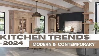 2024 Kitchen Trends  Modern amp Contemporary Kitchen Trends  Kitchen Backsplash amp Cabinets [upl. by Adnahcir738]