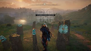 Assassins Creed Valhalla PC  Standing Stones  Lord and Lady Walkthrough [upl. by Ysnat]