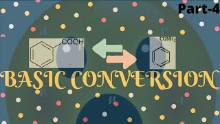 Benzoic Acid To Benzamide And Viceversa I Basic Conversion Of Aromatic Compounds I Part4 [upl. by Mel]